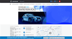 Desktop Screenshot of lexus-katowice.pl